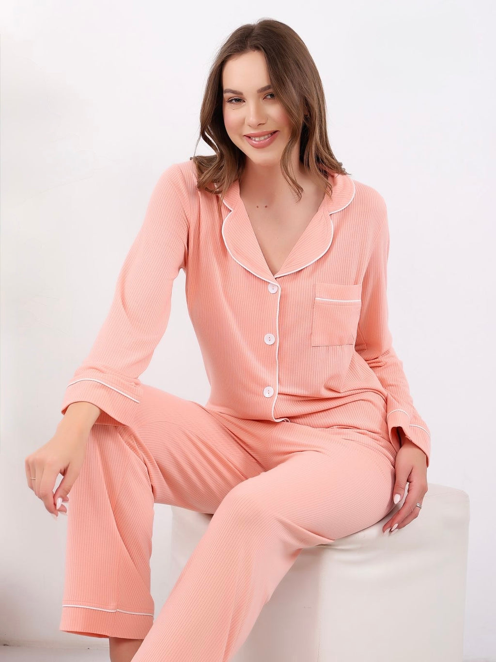 Simply Soft Pajama - Salmon