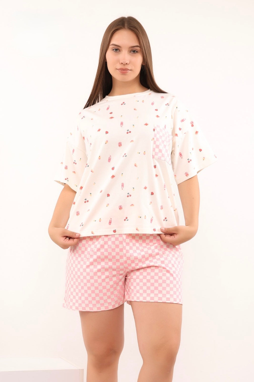 Morning Charm Pajama - Pink