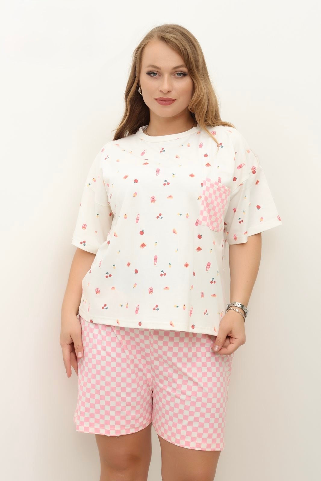 Morning Charm Pajama - Pink