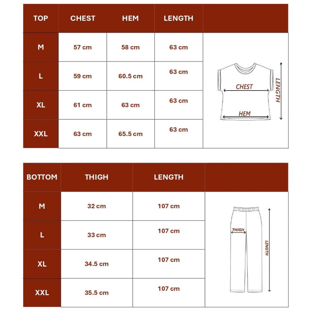 Cotton Teddy Pajama (Relaxed) - Beige