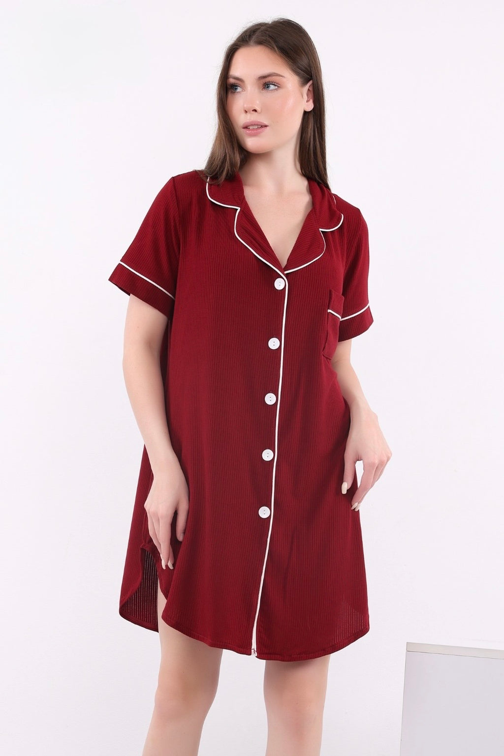 Simply Soft Nightshirt - Maroon