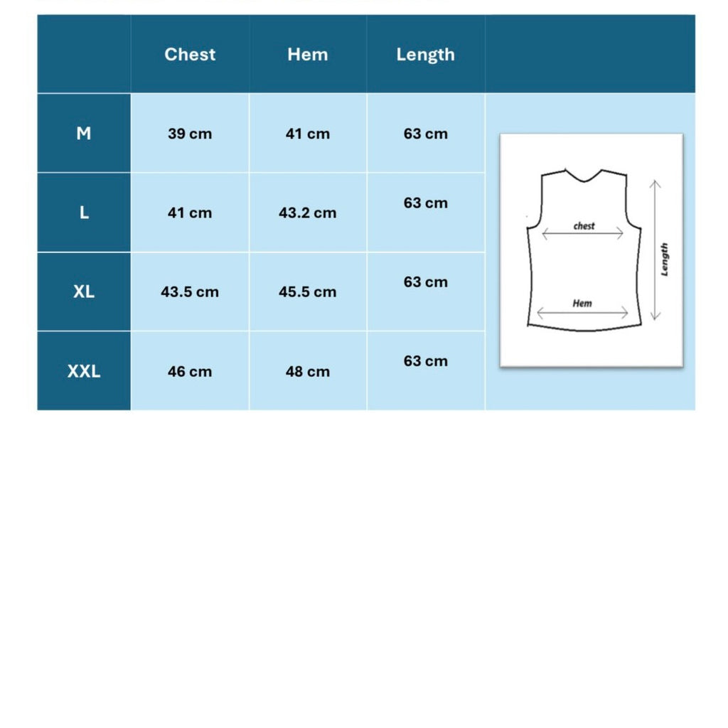 Round neck Sleeveless Top - Navy