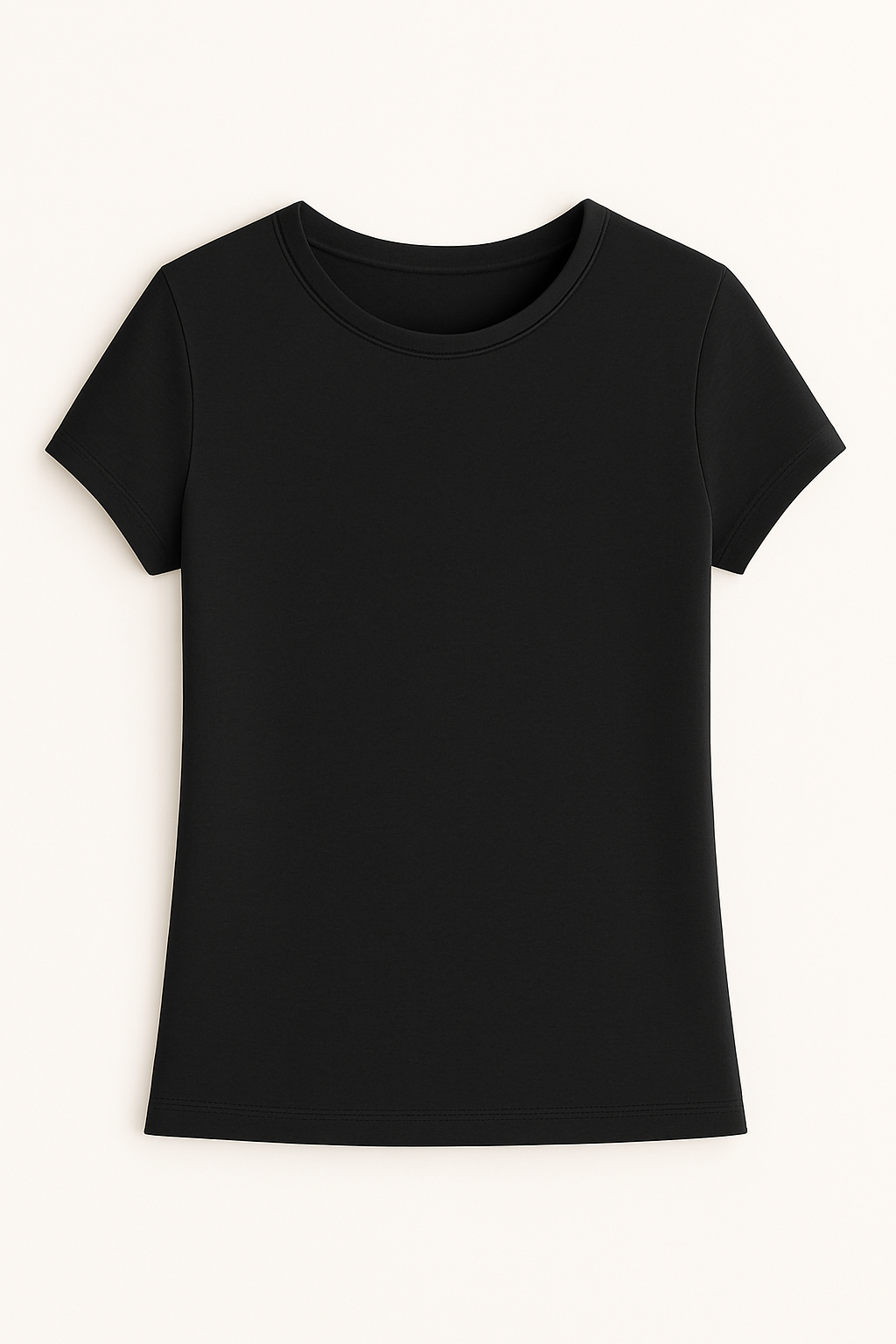 Short Sleeve Top - Black