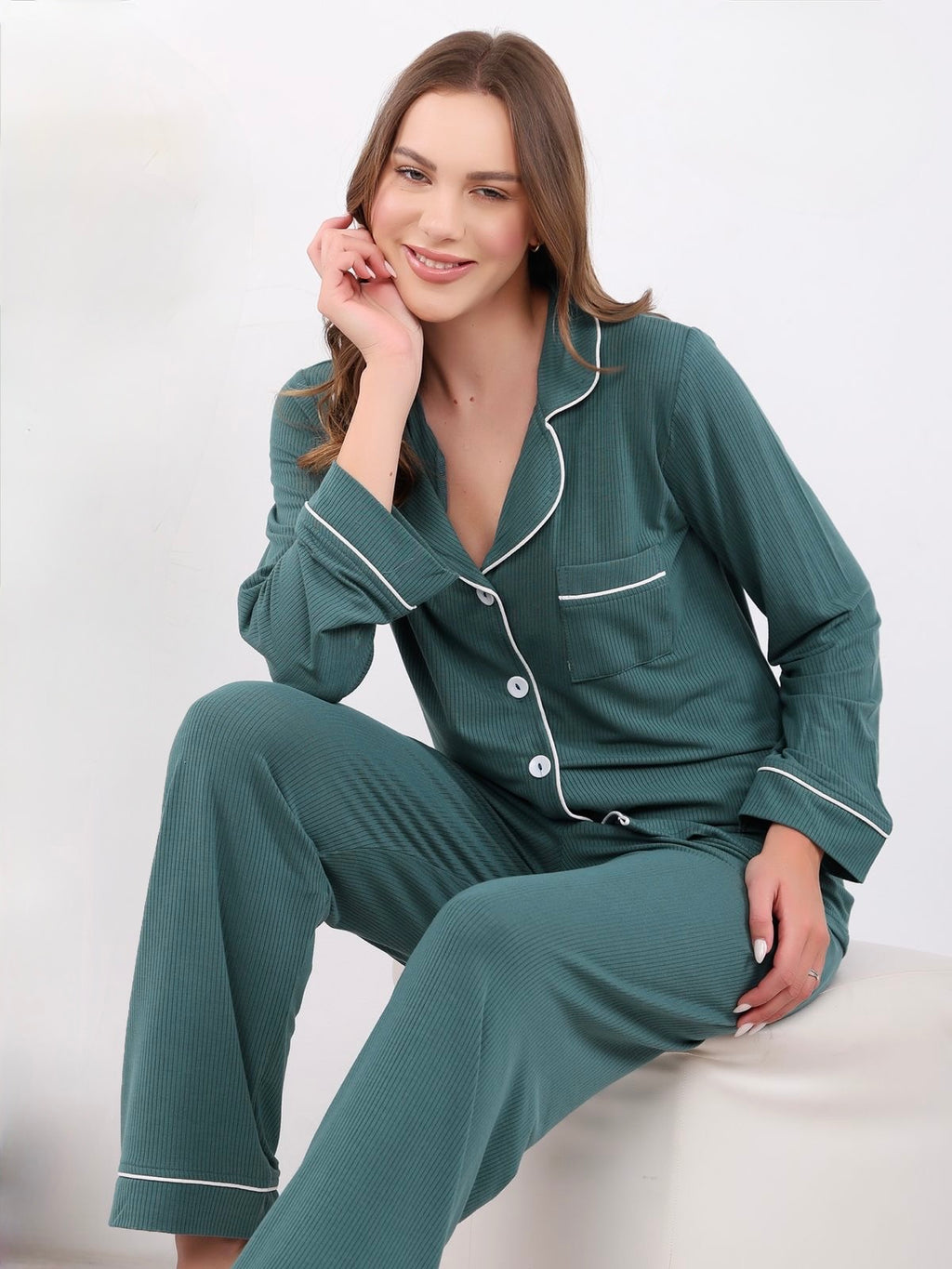 Simply Soft Pajama - Dark Olive