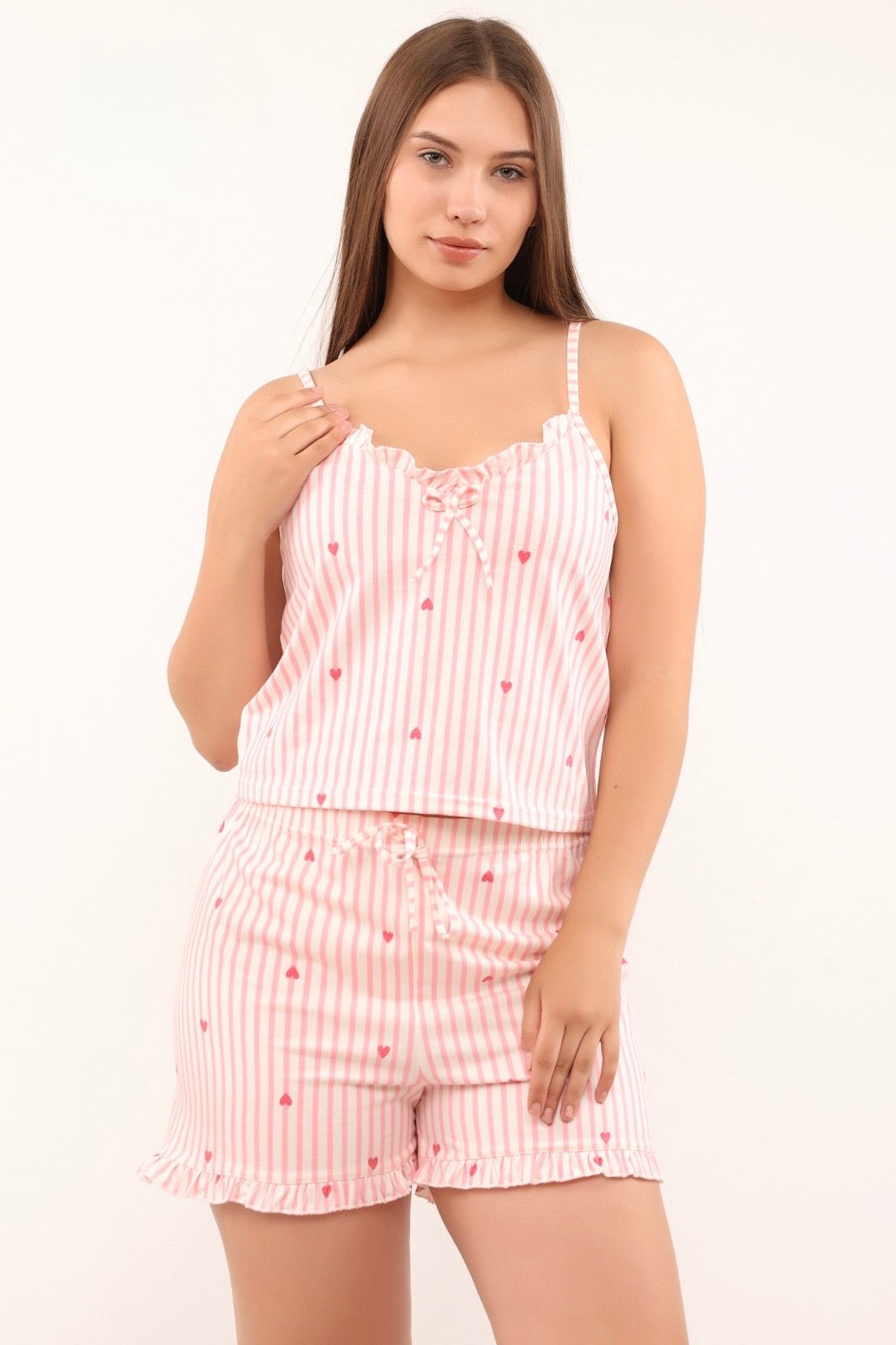 Heart Muse Pajama - Pink