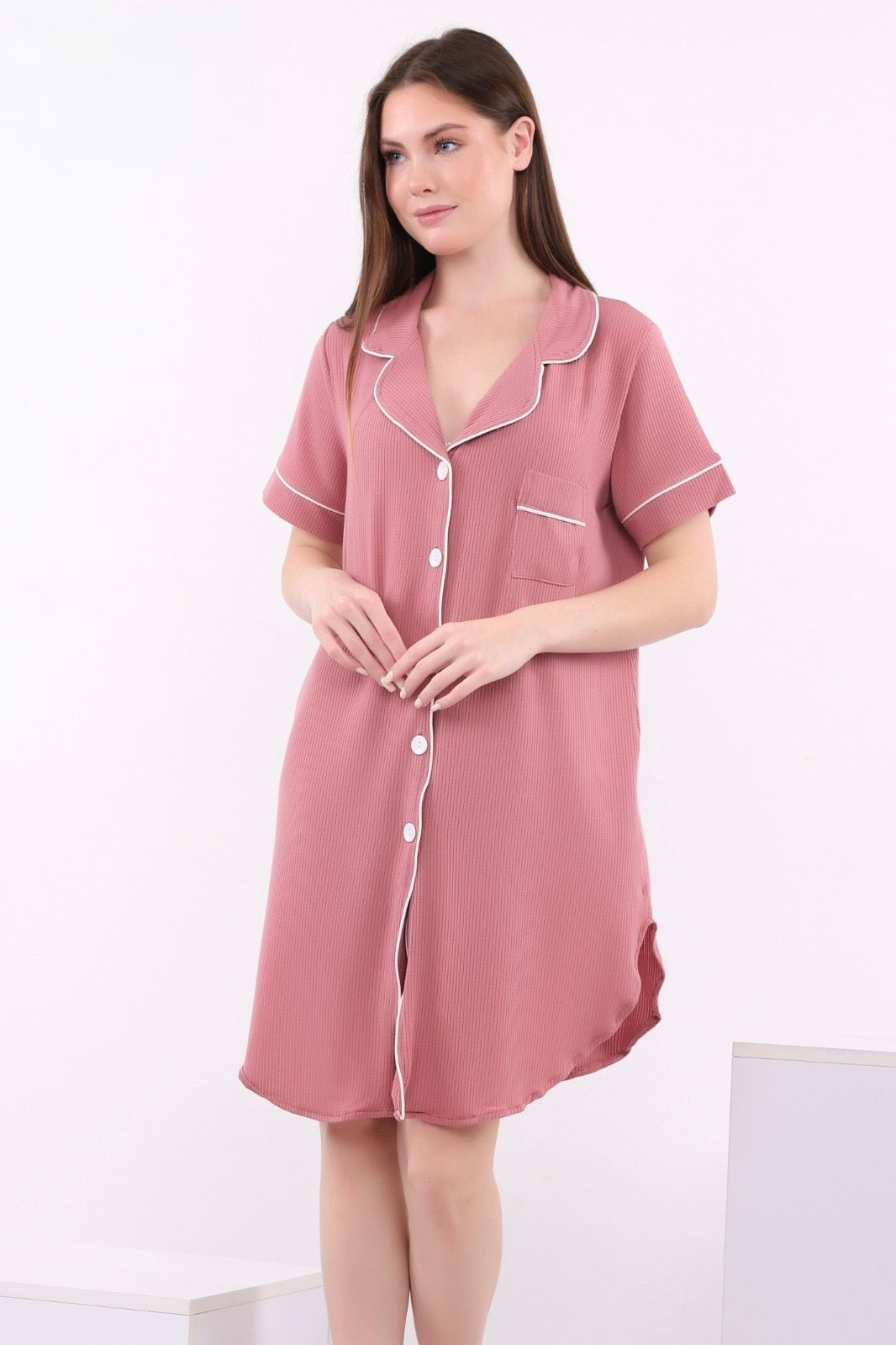 Simply Soft Nightshirt - Cashmere