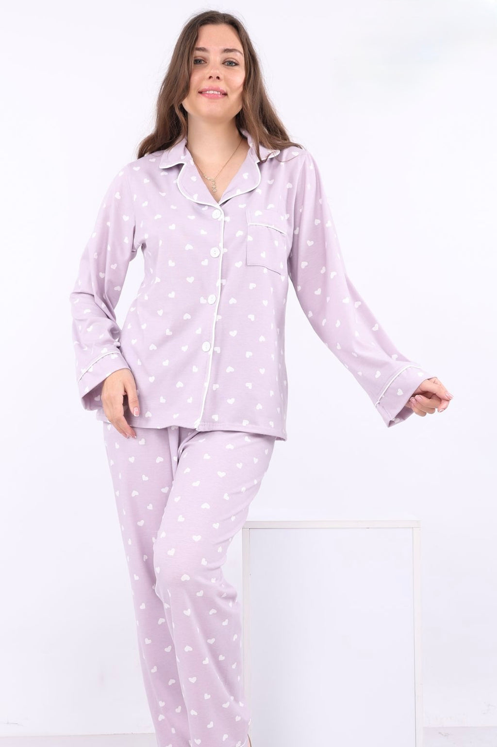 Soft Romace Pajama - Lilac
