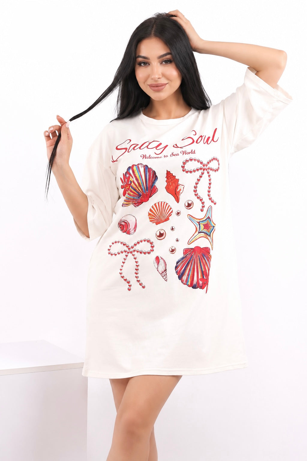 Oversized Nightshirt - Offwhite