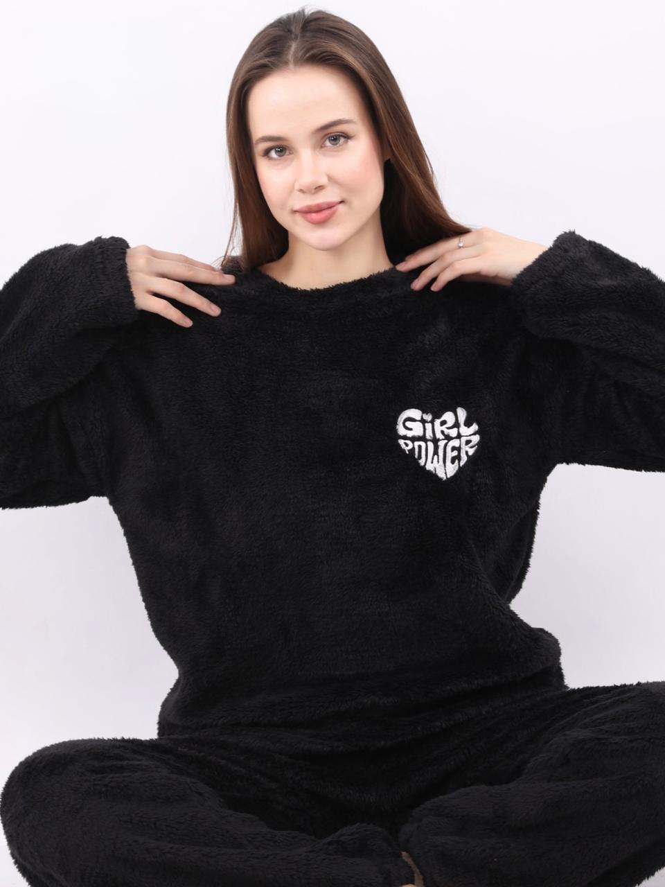 Girl Power Pajama - Black