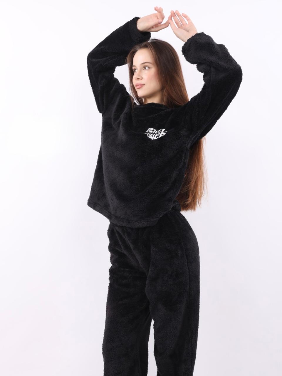 Girl Power Pajama - Black
