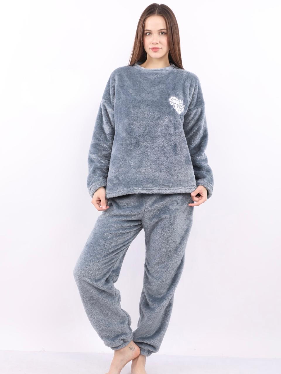 Girl Power Pajama - Grey