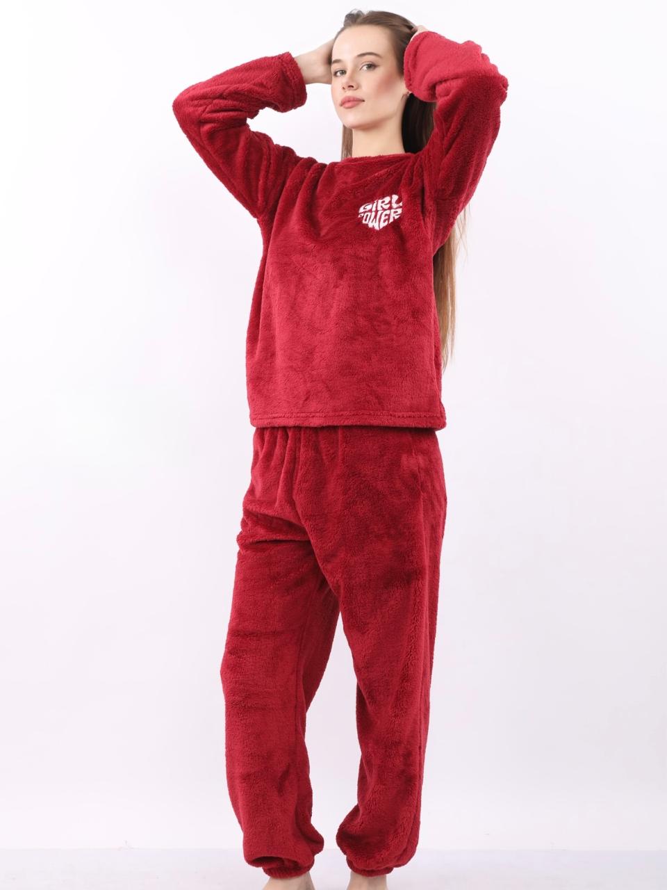 Girl Power Pajama - Maroon