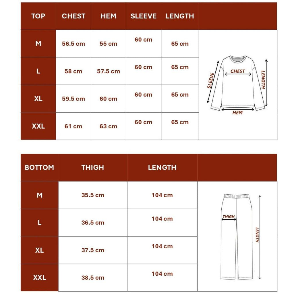 Girl Power Pajama - Maroon