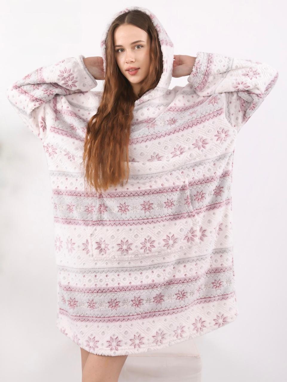 Snowy Blanket Hoodie - Cashmere