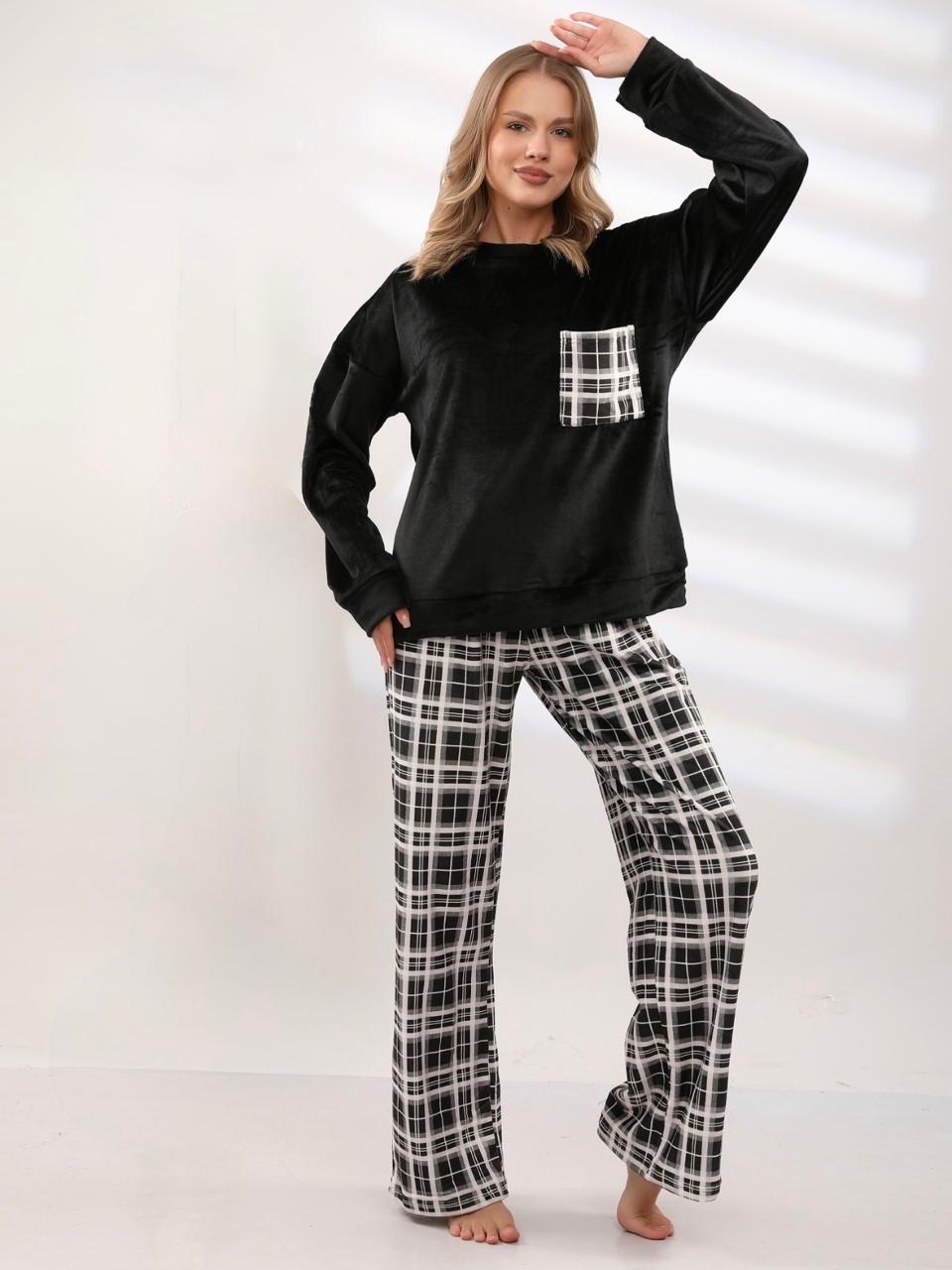 Velvet Nights Pajama - Black