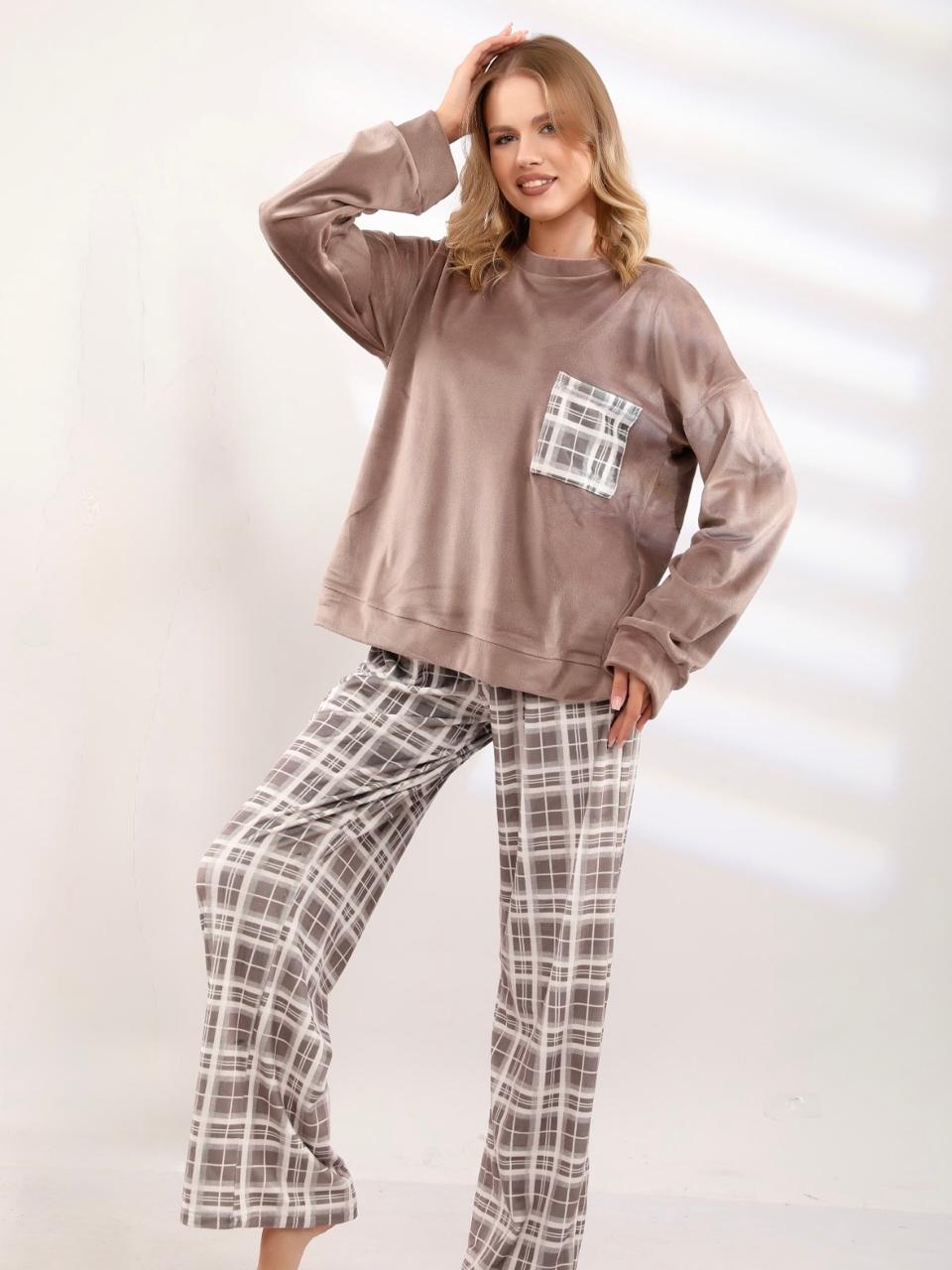 Velvet Nights Pajama - Coffee