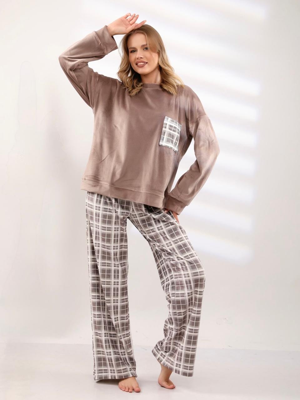 Velvet Nights Pajama - Coffee